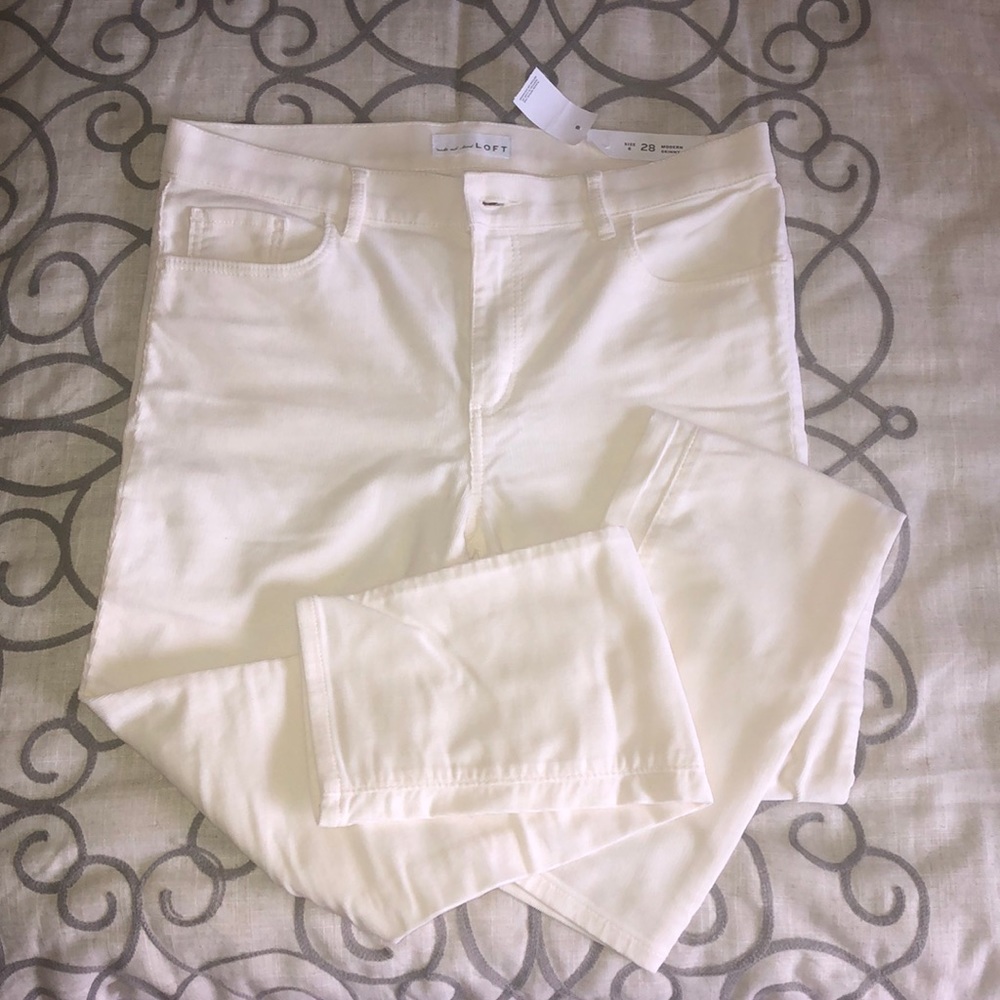 Modern corduroy pants